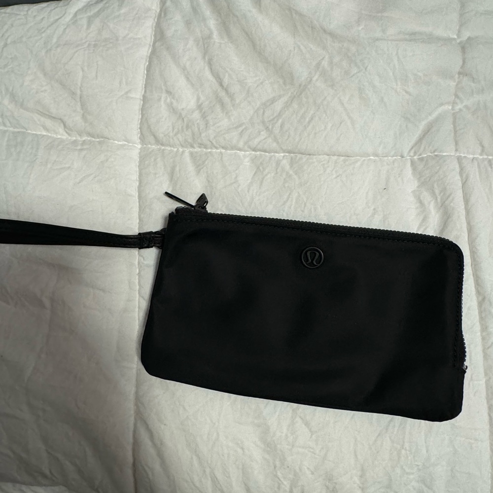 lululemon athletica Black Wristlet